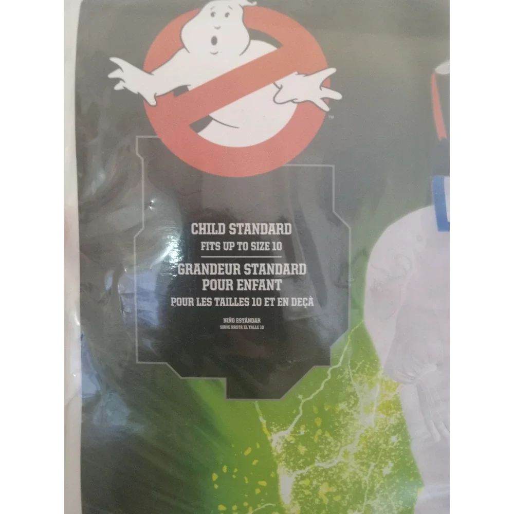 Ghostbusters Movie Inflatable Stay Puft Marshmallow Man Kids Costume Size 10 New - Picture 9 of 14